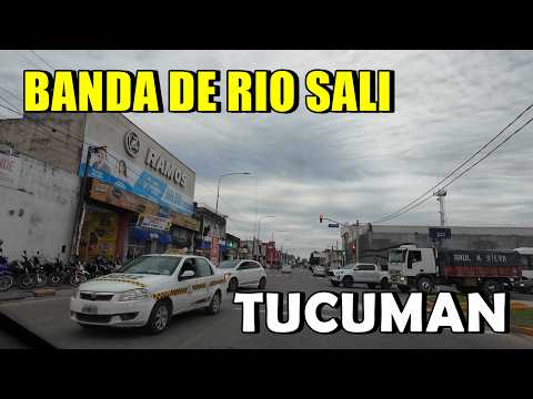 RECORRIENDO LA CIUDAD DE LA BANDA DE RIO SALI | CRUZ ALTA | TUCUMAN | NORTE ARGENTINO | DRIVING TOUR