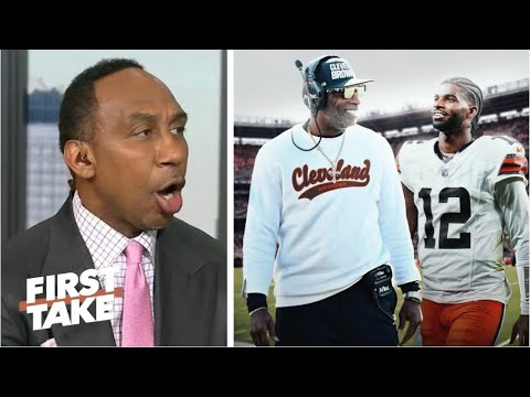 FIRST TAKE | Deion Sanders is going to Cleveland to Coach Sheduer! - Stephen A. WARNS Browns