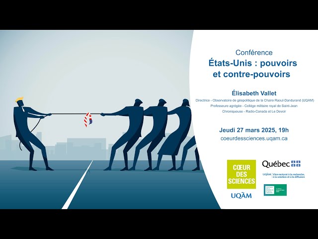 Conférence: «Pouvoirs et contre-pouvoirs»