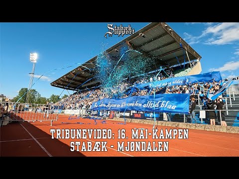 TRIBUNEVIDEO: Stabæk - Mjøndalen - 16. mai 2025