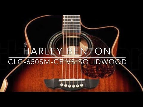 Harley Benton CLG-650sm-ce VS Solidwood, a review.
