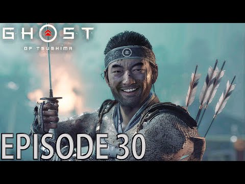 Ghost of Tsushima - Walkthrough - no HUD - HARD - part 30 - Recruiting Yarikawa INSANE BATTLE