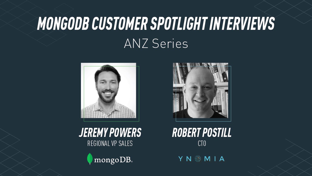 MongoDB Customer Spotlight Interviews ANZ Series Episode 2