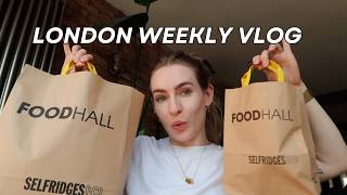 New Tattoos +Shopping at Selfridges Food Hall | London Weekly Vlog