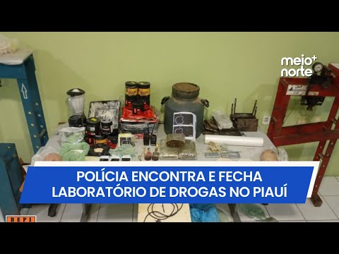 Polícia encontra e fecha laboratório de drogas em megaoperação no Sul do Piauí | Meio Norte