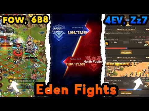 🔥 Zz7, 4EVA Vs FOW, 6B8 🔥Eden Fights Hive Burn ::: Last Shelter Survival #24EGaming