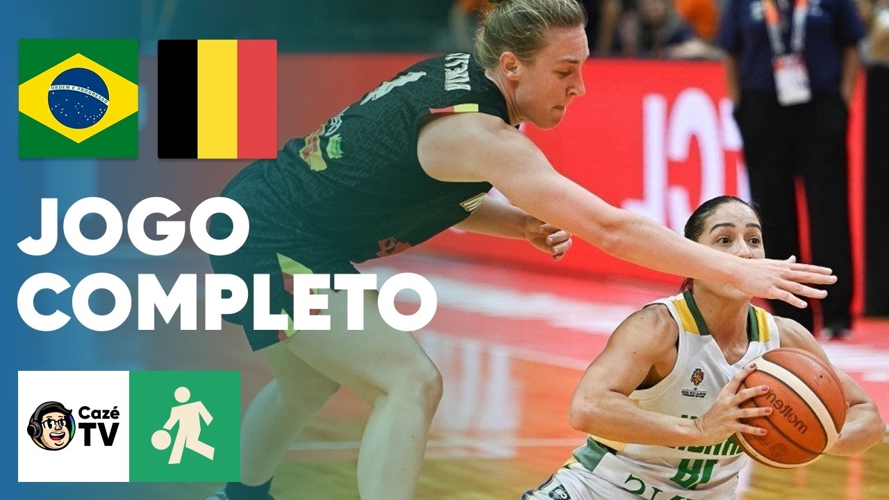 JOGO COMPLETO: BRASIL X BÉLGICA | ELIMINATÓRIAS DA COPA DO MUNDO DE BASQUETE
