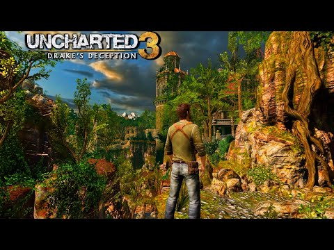 Nathan Drake In Castle - Uncharted 3 Drake's Deception Gameplay #2