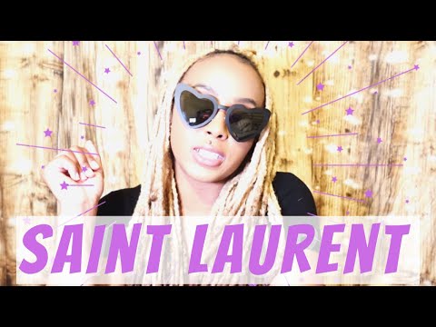 Saint Laurent Heart Shaped Sunglasses Unboxing & Care