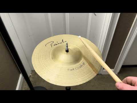 VIDEO-Paiste Trimmed 18” Signature Fast Crash Cutdown to 11” image 9