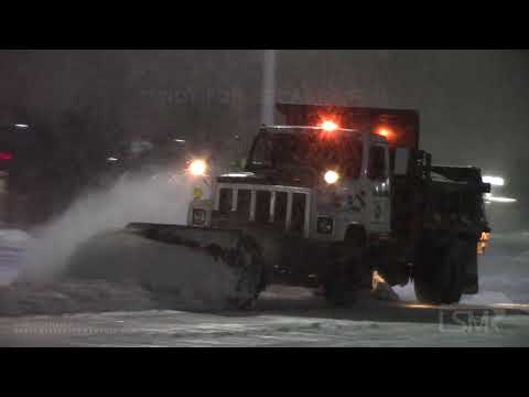 12-31-19 Greenville, MI - Snowstorm, Stuck Cars, Plowing