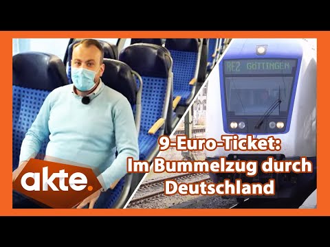 9-Euro-Ticket: Im Bummelzug durch Deutschland | Akte | SAT.1