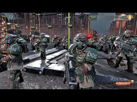 Astra Militarum Bridge DEFENCE! Cadian Troops vs Tyranids | Warhammer 40000 Battlesector