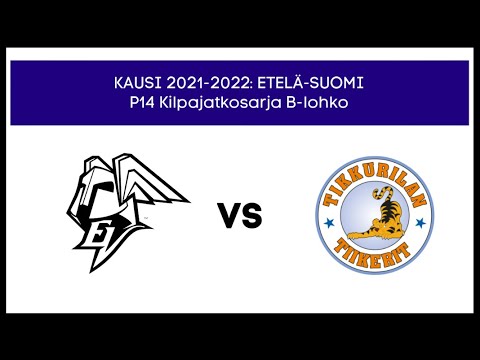 EräViikingit Black vs Tiikerit Punainen 16.1.2022