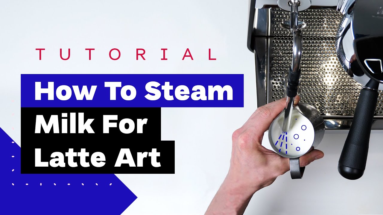 How To Steam Milk For Latte Art (Barista Training For Beginners)