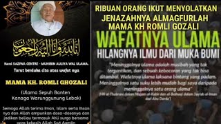 Download lagu bumi Banten bersedih dengan meninggalnya mama KH Romli gozali mp3 Download lagu bumi Banten bersedih dengan meninggalnya mama KH Romli gozali mp3