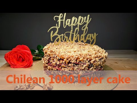Chilean 1000 layer cake