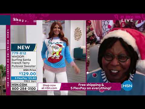 HSN | Shopping with Colleen - Whoopi Goldberg 11.06.2021 - 12 PM