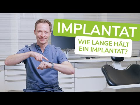 Wie lange kann ein Zahnimplantat und dessen Bauteile halten? | m71 - Zahnärzte am Markt