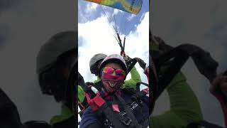 preview picture of video 'Spiral in tandem paragliding at Manado Skyline Tetempangan Hill'