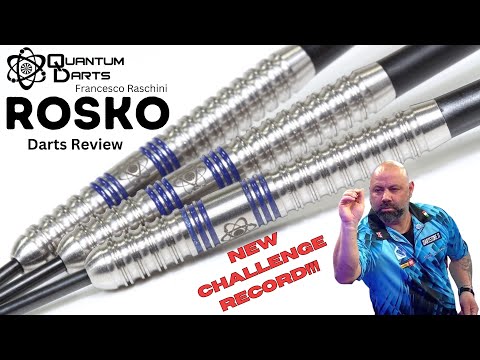 Quantum Darts ROSKO Darts Review Great Straight Barrel Darts