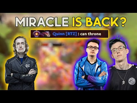 I lost mmr for wining the game? GABEN ? ft miracle , quinn , yatoro