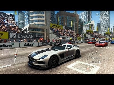 Grid Autosport PC: Multiplayer Race - Mercedes-Benz SLS AMG Black Series in Dubai, Street Discipline
