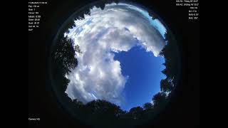 2025-09-17 All sky camera capture from Poiana Rusca Mountains, Romania