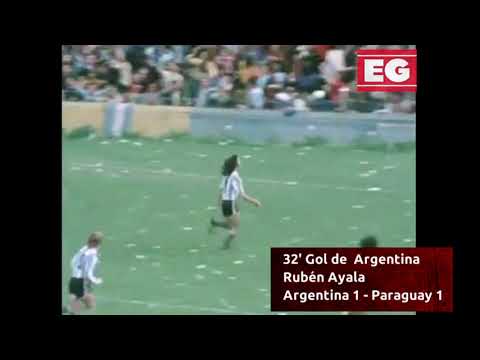 1973: Argentina 3-1 Paraguay (Eliminatorias rumbo al Mundial 1974)