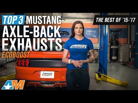 The 3 Best Mustang Axle Back Exhausts for 2015+ Mustang EcoBoost