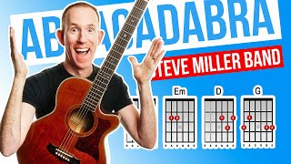 Abracadabra âde Steve Miller Band âde Acoustic Guitar Lesson [with PDF]