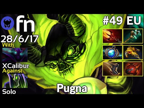 fn plays Pugna!!! Dota 2 7.22
