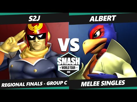 SWT NA West Group C - S2J (Captain Falcon) Vs. Albert (Falco) SSBM Smash Melee Tournament