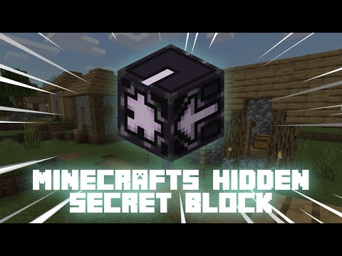 ✔️ Minecraft New Jigsaw Block Tutorial and Minecraft Jigsaw Village Generation ✔️ ( Hidden Block )