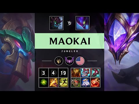 Maokai Jungle vs Kha'Zix - NA Master Patch 25.18