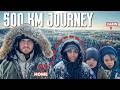 We Snowmobiled 500km From our Front Door to our Remote Off-Grid Cabin