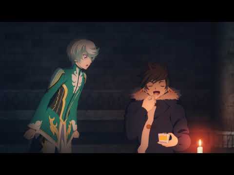 Sorey and Mikleo pumpkin mousse scene