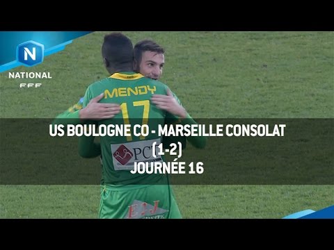 US Boulogne vs GS Marseille Consolat, National 201...