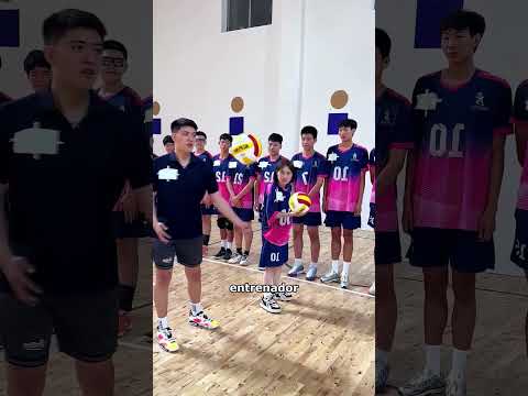 Intentó entrenar en un equipo de voleibol