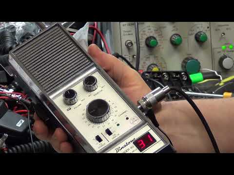 Binatone LongRanger 40 CB27/81 UK FM Handheld CB radio - On The Air test