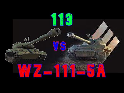 113 Vs WZ-111-5a ll Wot Console - World of Tanks Console Modern Armour