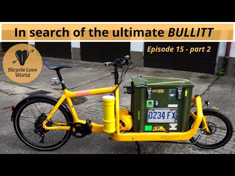 In search of the ultimate Bullitt cargo bike episode 15 part 2. A look at Cry_BLN Bollocks Bullitt