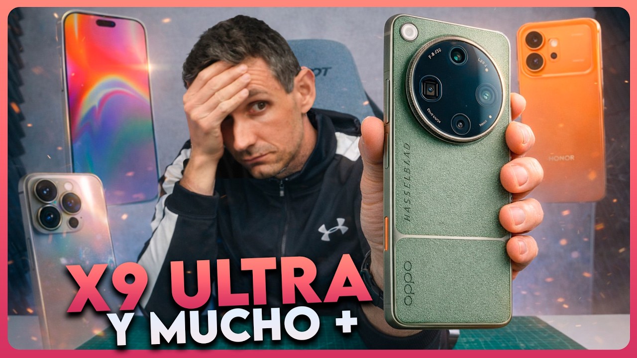 El OPPO Find X9 Ultra HUMILLA a los móviles PREMIUM y el "nuevo" iPhone