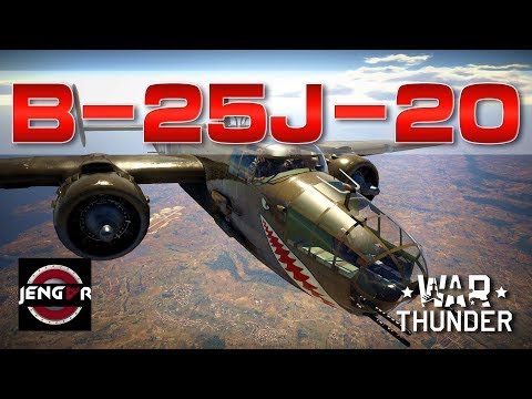War Thunder Realistic: B-25J-20 Mitchell [Rugged Versatility!]