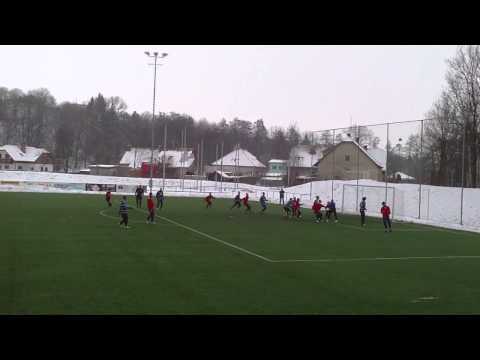 Zimní příprava: MFK Chrudim - TJ Svitavy 3:1 (1:0) - zákrok Honzy Ehrenbergera