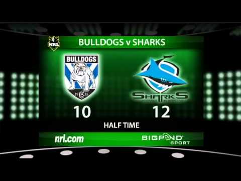 NRL Highlights | NRL 2011 Round 15 Highlights: Bulldogs v Sharks