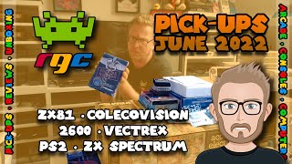 Latest Pick-ups June 2022 - #zx81 #colecovision #ps2 #atari2600 #vectrex