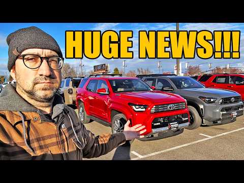Toyota SHAKES UP The Car Market With SHOCKING Announcement!