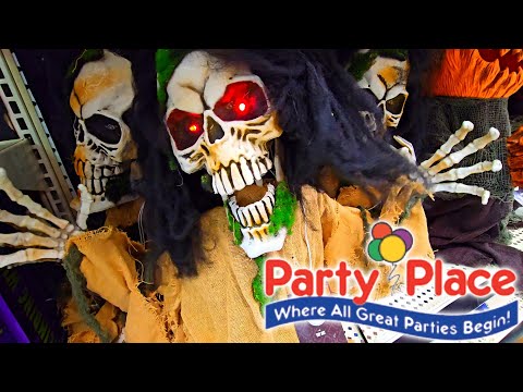 HALLOWEEN 2023 at THE PARTY PLACE !! RARE INFLATABLES & ANIMATRONICS !!