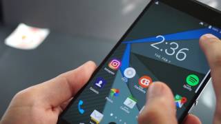 BlackBerry 'Dark Theme' options